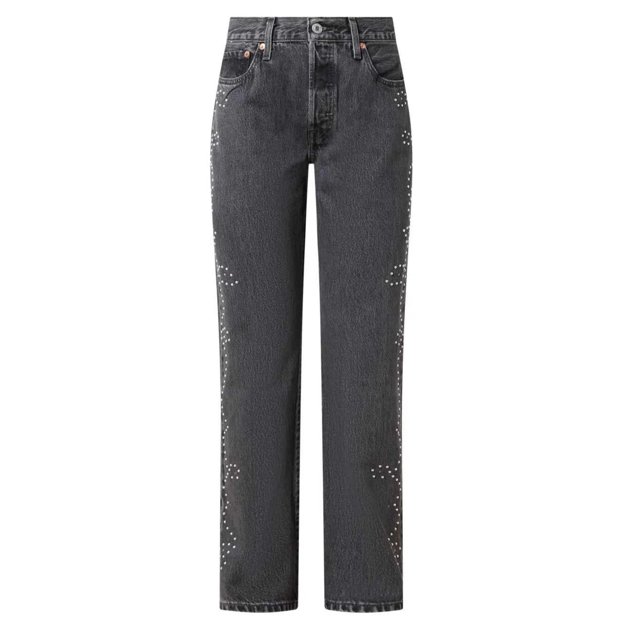 New 501™ 90s Stud Embellished Straight Leg Jeans Women Denim
