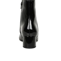 New Abbey Patent Leather Ankle Boots Women Boots