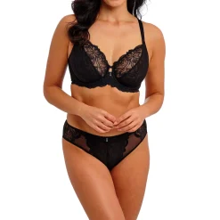 Hot Abellia Floral Lace Underwired Bra Women Lingerie