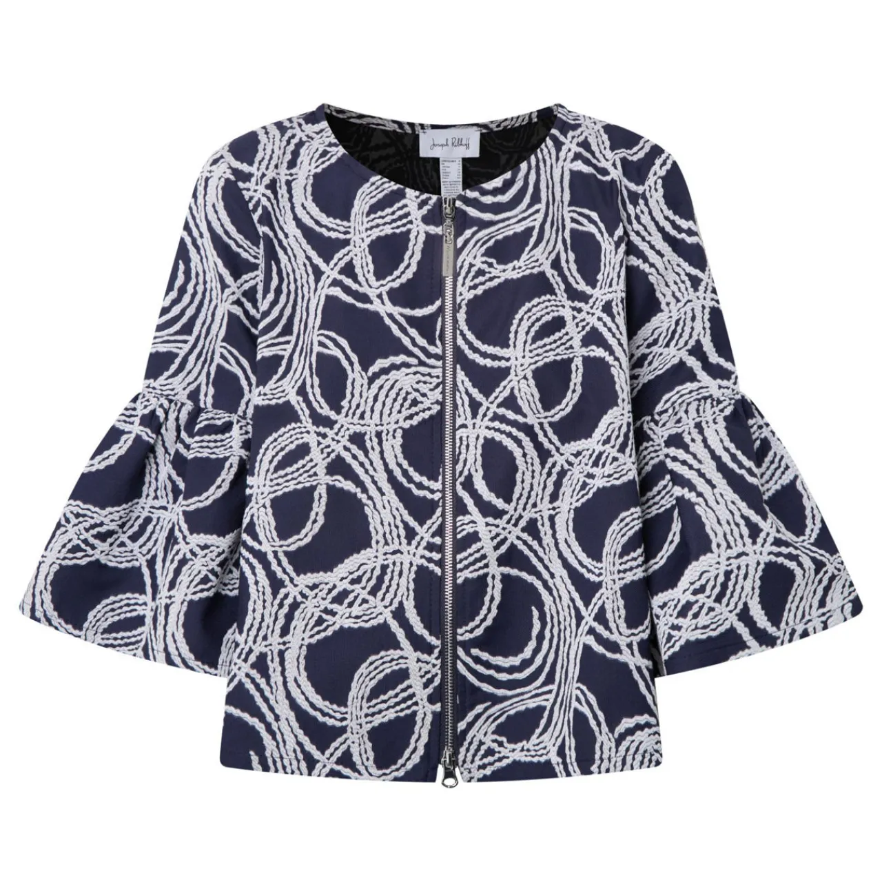 Online Abstract Print Jacket Women Coats & Jackets