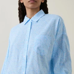 New Abstract Printed Pyjama Set Women Sleepwear