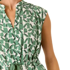 Abstract Squares Jumpsuit Women Jumpsuits