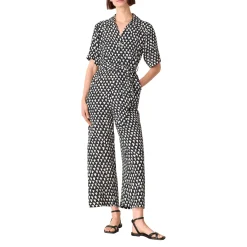 Online Abstract Triangle Jumpsuit Women Jumpsuits