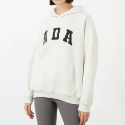 New ADA Logo Oversized Hoodie Women Activewear|Sweatshirts & Hoodies