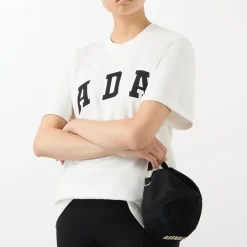 Clearance ADA Logo Oversized T-Shirt Women Activewear