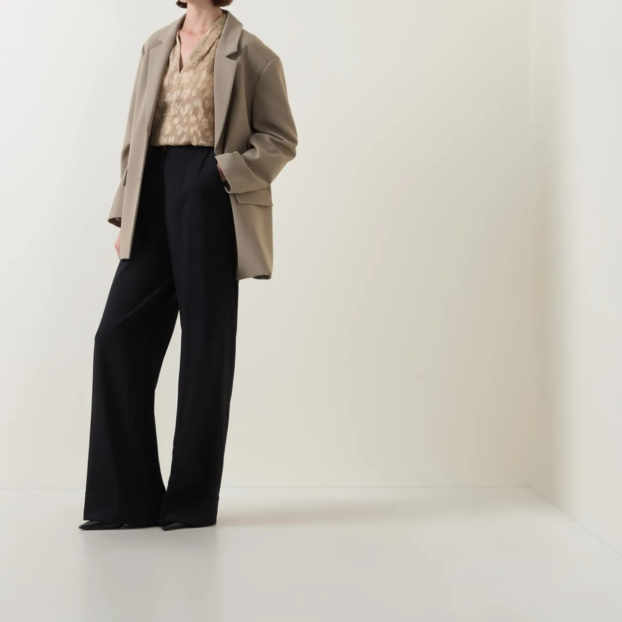 Clearance Addison Tonal Dotted Blouse Women Tops