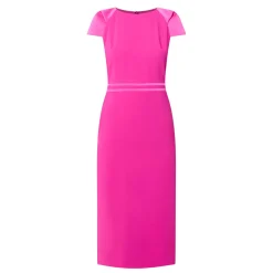 Hot Adeline Double Stripe Pencil Dress Women Dresses