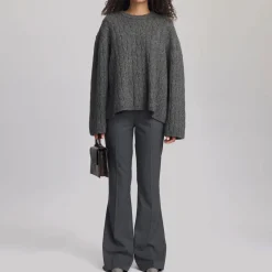 Adie Cable Knit Sweater Women Sweaters & Cardigans