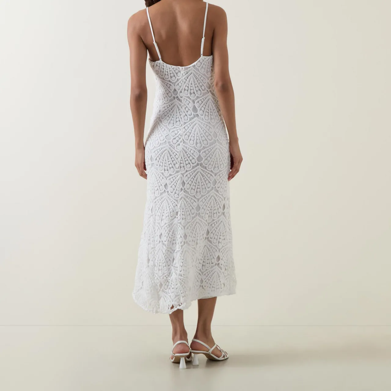 Outlet Adoni Crochet Fitted Dress Women Dresses