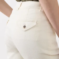 Hot Adorni Mid-Rise Straight Leg Chinos Women Trousers & Shorts