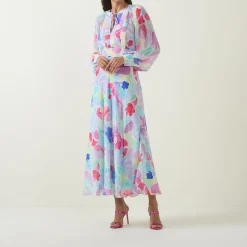 Best Aero Abstract Tulip Dress Women Dresses