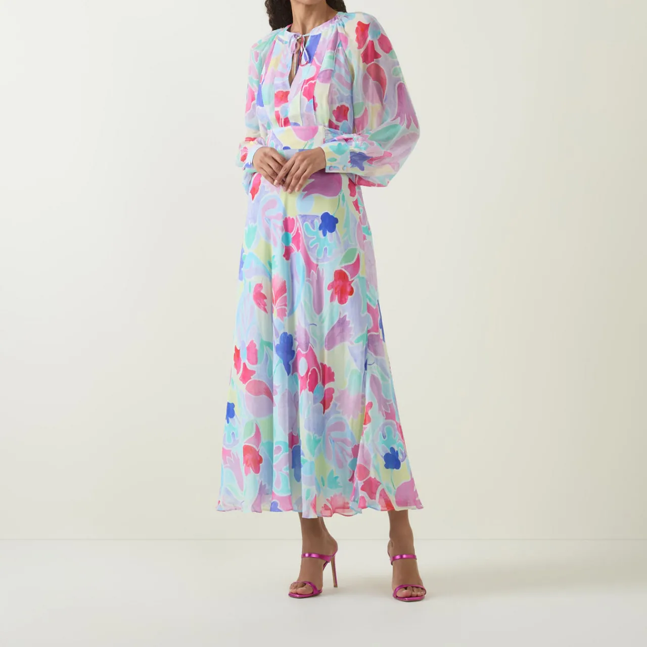 Best Aero Abstract Tulip Dress Women Dresses