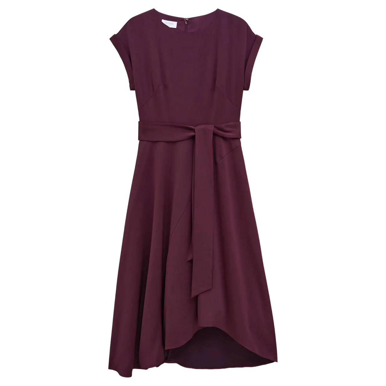 New Agnes Asymmetric Flared Dress Women Dresses