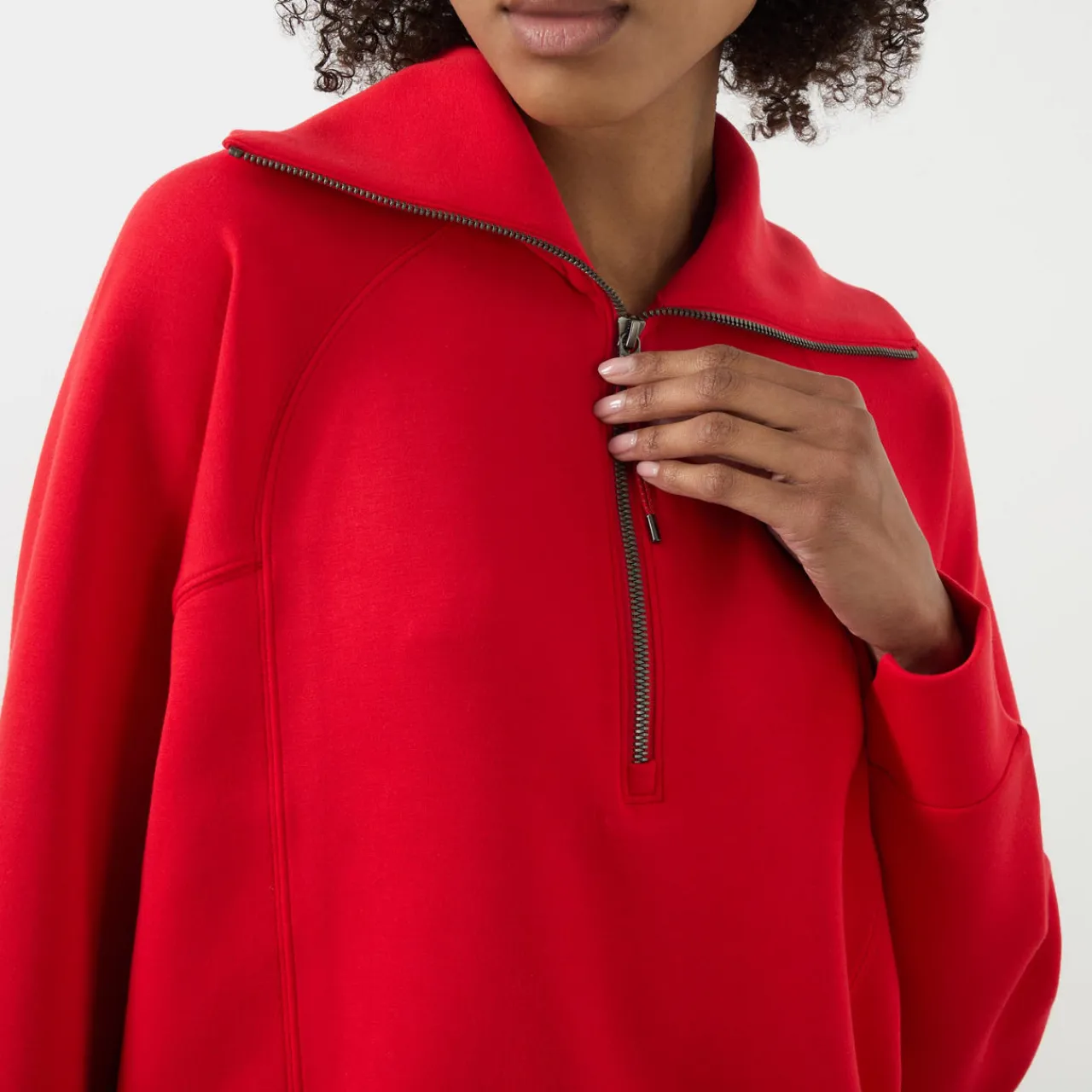 Online AirEssentials Half Zip Sweat Top Women Sweatshirts & Hoodies