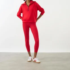 Online AirEssentials Half Zip Sweat Top Women Sweatshirts & Hoodies