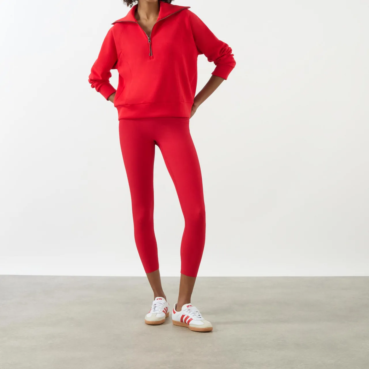Online AirEssentials Half Zip Sweat Top Women Sweatshirts & Hoodies