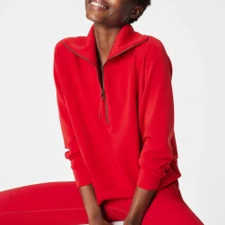 Online AirEssentials Half Zip Sweat Top Women Sweatshirts & Hoodies