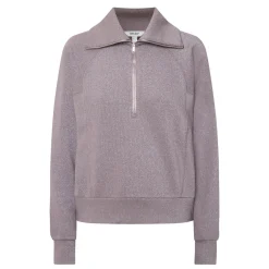 Clearance AirEssentials Half-Zip Shimmer Sweatshirt Women Activewear