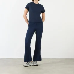 Hot AirEssentials Pique Flared Leg Sweatpants Women Sleepwear