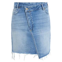 Outlet Aki Crossover High-Rise Mini Denim Skirt Women Skirts