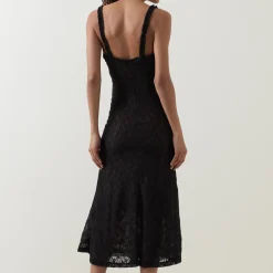 Alegra Lace Flared Dress Women Dresses