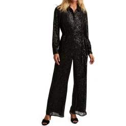 New Alessandra Sequin Embellished Jumpsuit Women Jumpsuits