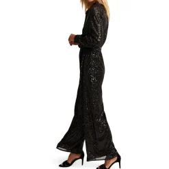 New Alessandra Sequin Embellished Jumpsuit Women Jumpsuits