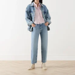 Alexis Verse Straight Leg Jeans Women Denim