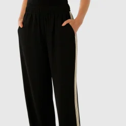 Hot Aleyna Side Stripe Wide Leg Trousers Women Trousers & Shorts