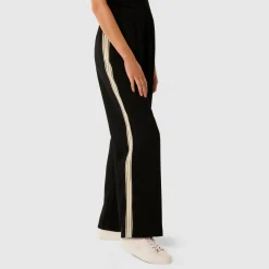 Hot Aleyna Side Stripe Wide Leg Trousers Women Trousers & Shorts