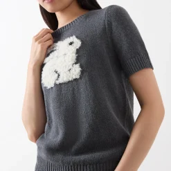 Hot Alice Bunny Sweater Women Sweaters & Cardigans