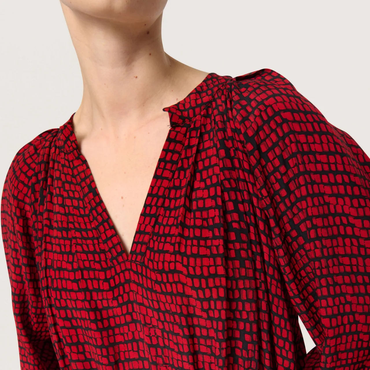 Clearance Alize Abstract Print Dress Women Dresses