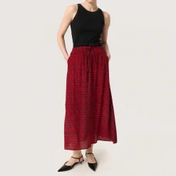 Discount Alize Abstract Print Skirt Women Skirts