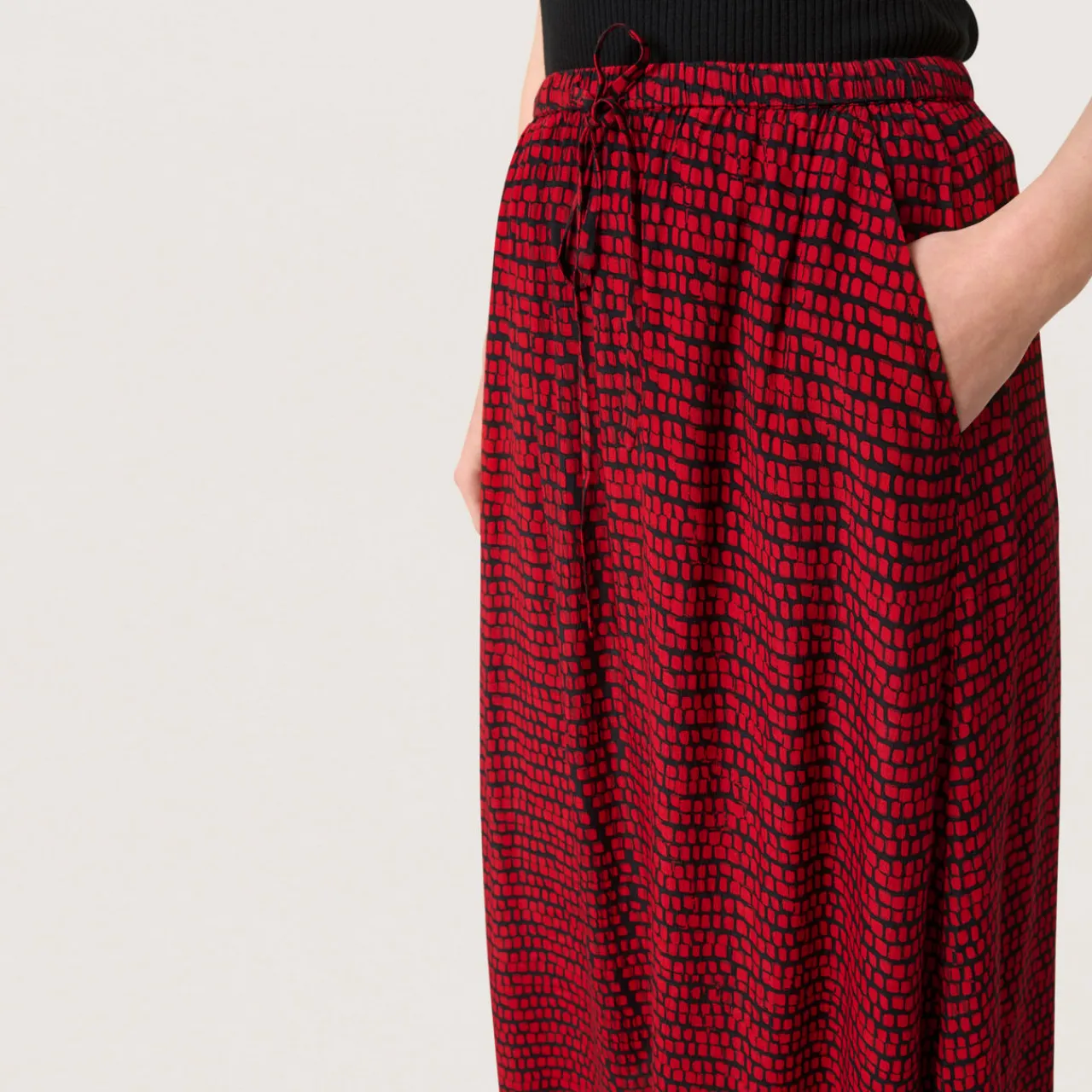 Discount Alize Abstract Print Skirt Women Skirts