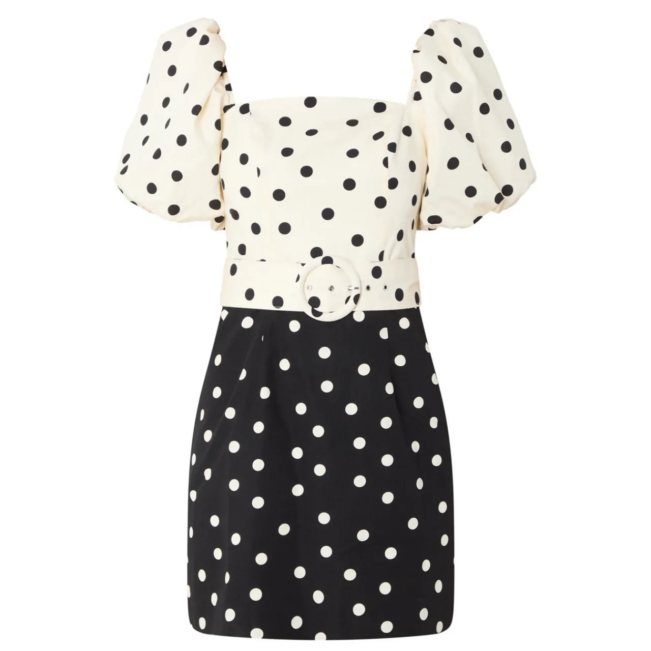 Best Allegra Polka Dot Mini Dress Women Dresses