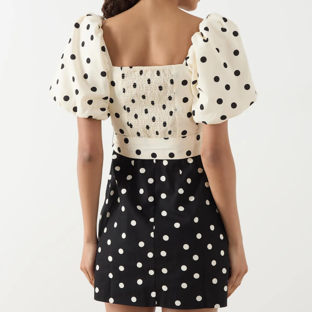 Best Allegra Polka Dot Mini Dress Women Dresses