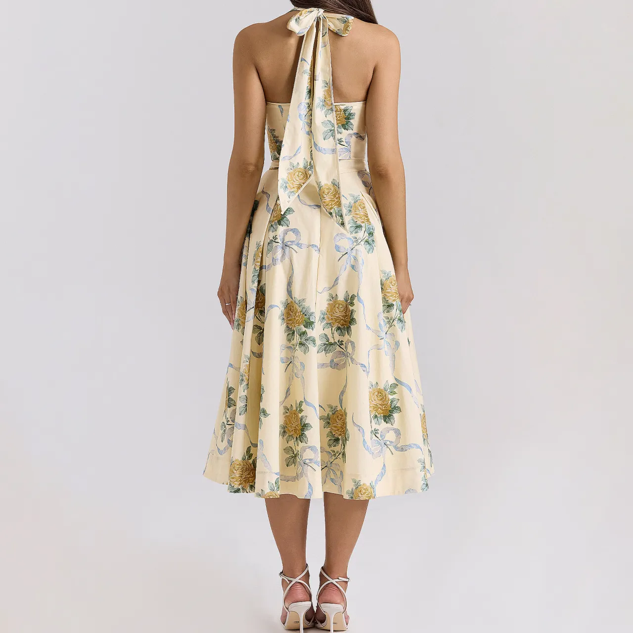 Sale Allena Floral Halter Dress Women Dresses|Occasion Dressing