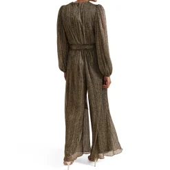 Alli Textured Jumpsuit Women Jumpsuits