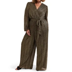 Alli Textured Jumpsuit Women Jumpsuits