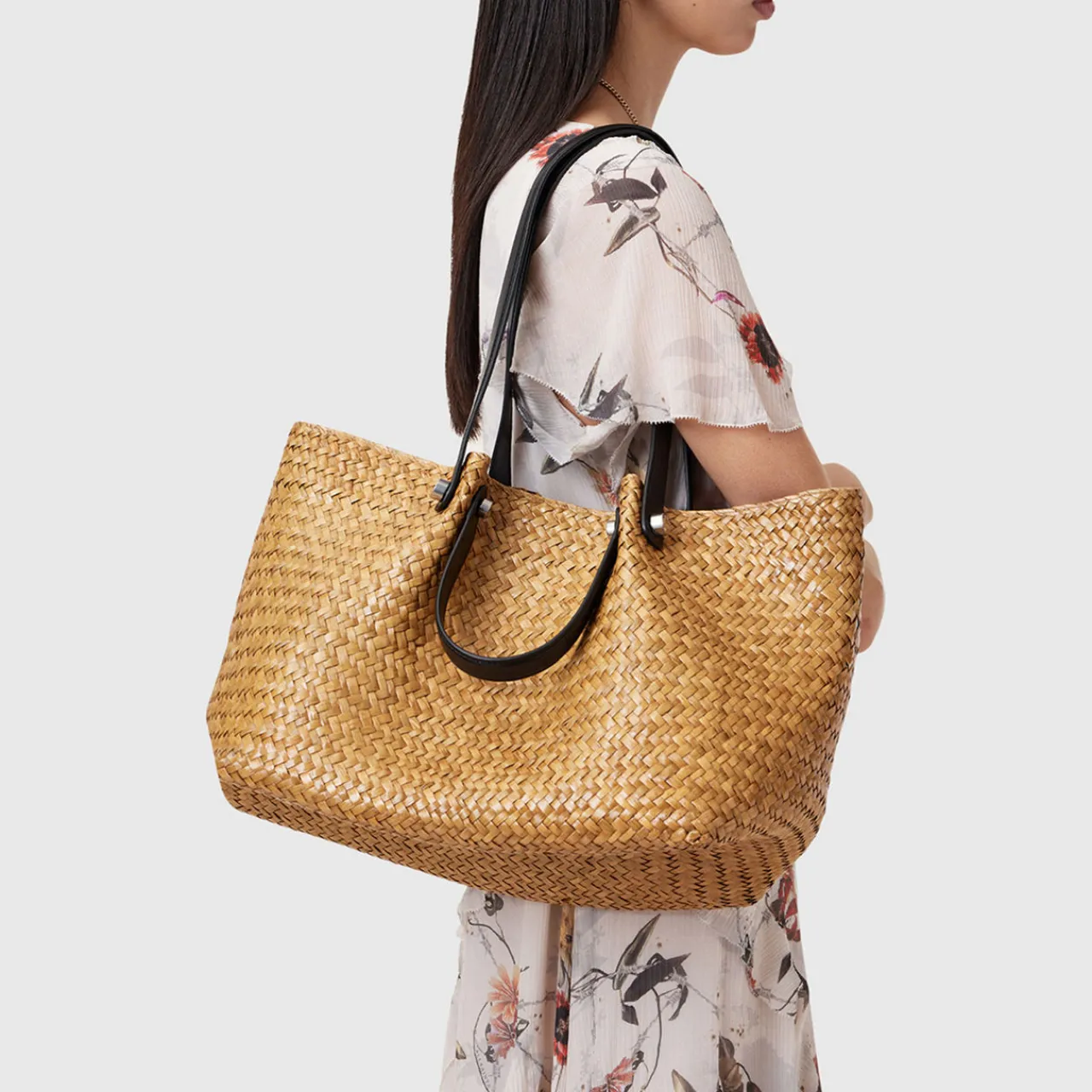 Best Allington Woven Tote Bag Women Tote Bags
