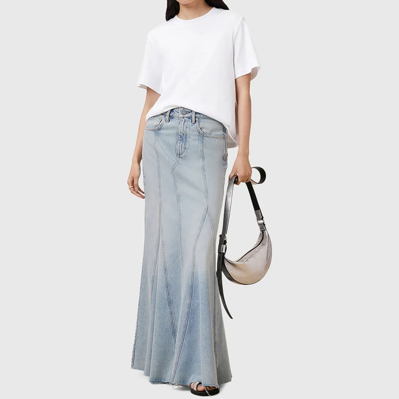 New Alma Denim Skirt Women Skirts