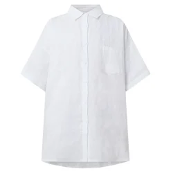 Sale Aloha Linen Shirt Women Tops
