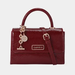 Sale Alto Lizard-Embossed Crossbody Bag Women Crossbody Bags|Top Handle Bags