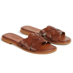 Hot Amara Leather Flat Sandals Women Sandals