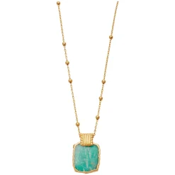 Sale Amazonite Lena Charm Necklace Women Necklaces