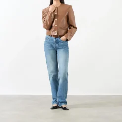 Sale Amber Boxy Cropped Jacket Women Coats & Jackets