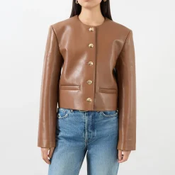 Sale Amber Boxy Cropped Jacket Women Coats & Jackets
