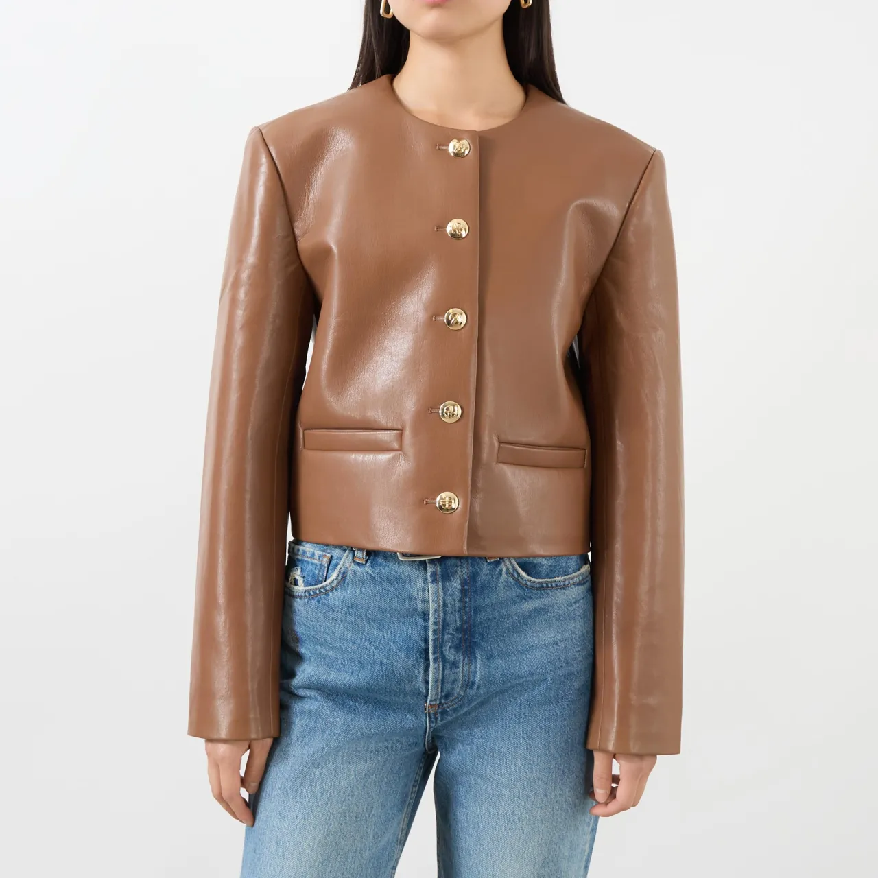 Sale Amber Boxy Cropped Jacket Women Coats & Jackets
