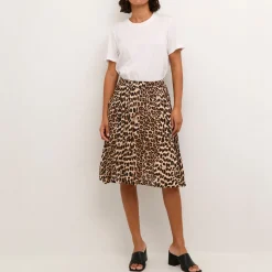 Sale Amber High-Rise Leopard Skirt Women Skirts