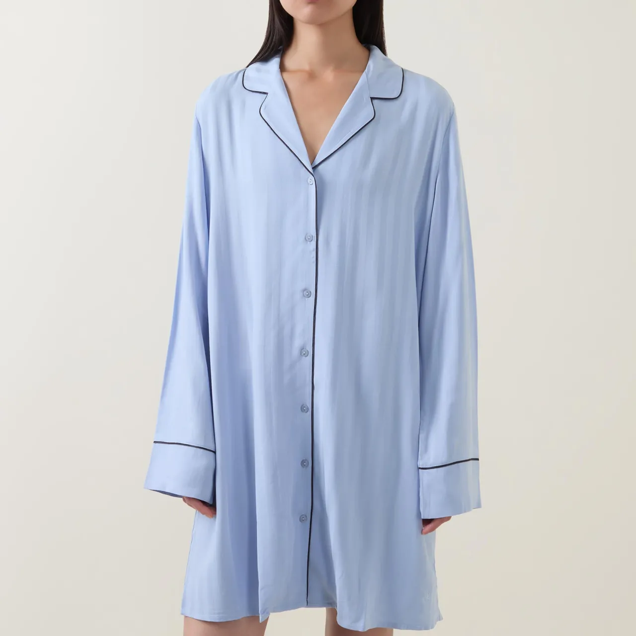 New Amourette Jacquard Night Dress Women Sleepwear